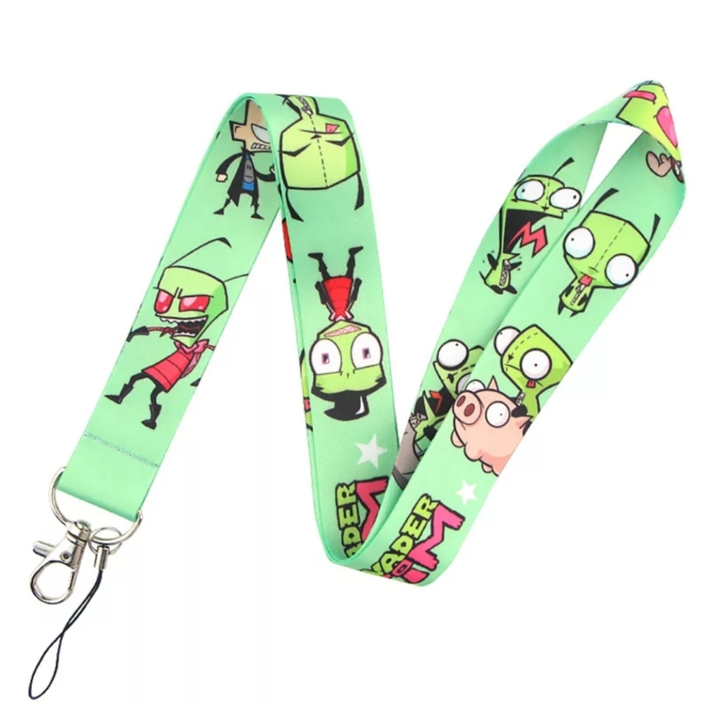 🔮3/$15 Invader Zim Lanyard